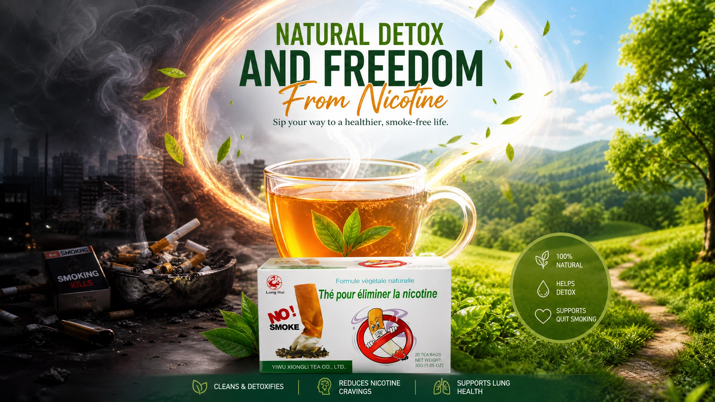 NO SMOKE TEA : Arrêtez de Fumer Naturellement et Retrouvez Votre Liberté