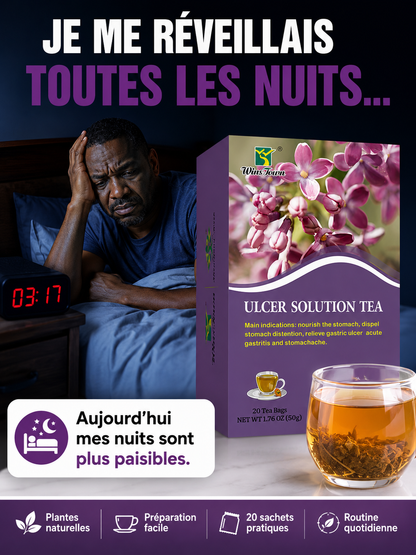 ULCER SOLUTION TEA : Retrouvez Votre Vie Sans Douleur