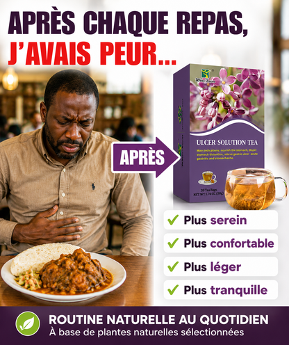 ULCER SOLUTION TEA : Retrouvez Votre Vie Sans Douleur
