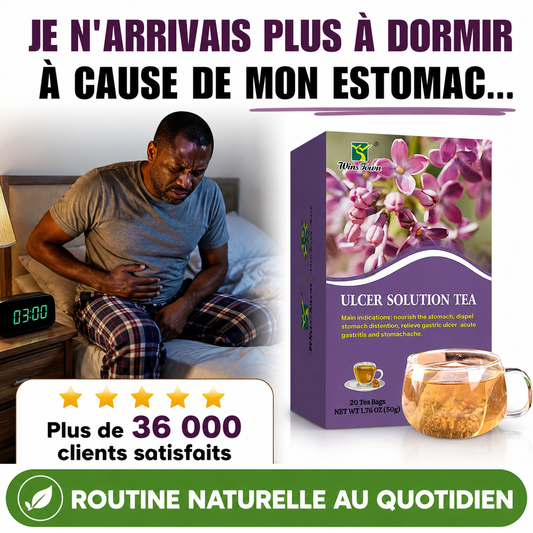 ULCER SOLUTION TEA : Retrouvez Votre Vie Sans Douleur