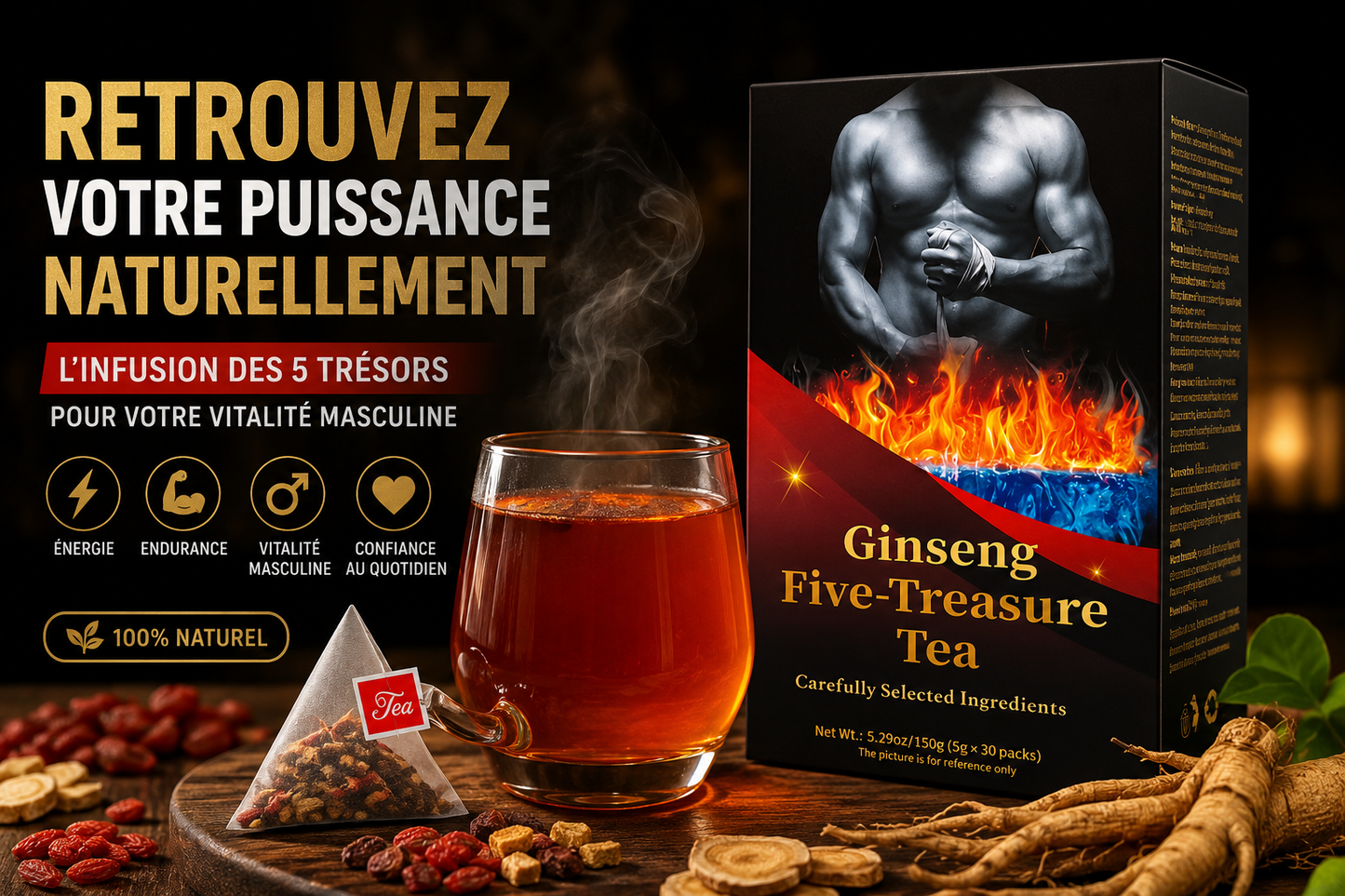 Retrouvez Votre Virilité. Satisfaites Votre Femme. Retrouvez Votre Confiance.