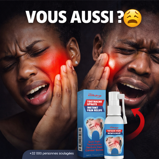 FINI LES DOULEURS DENTAIRES INSUPPORTABLES EN QUELQUES SECONDES