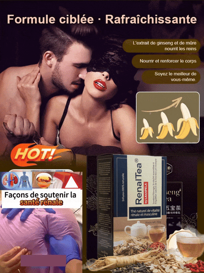 RénalTea: Le thé qui redonne vitalité, puissance masculine et protège vos reins et votre prostate !