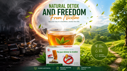 NO SMOKE TEA : Arrêtez de Fumer Naturellement et Retrouvez Votre Liberté